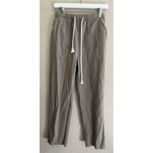Sisstrevolution Green Woven Drawstring Pants Women’s Size XS